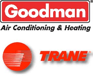 Goodman and Trane Logos